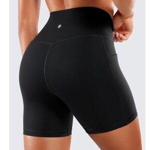 NWOT Crz Yoga Biker Shorts 5” Inseam